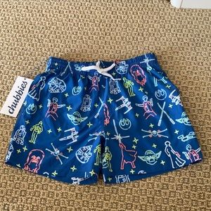 New Limited edition Star Wars chubbies swim trunk